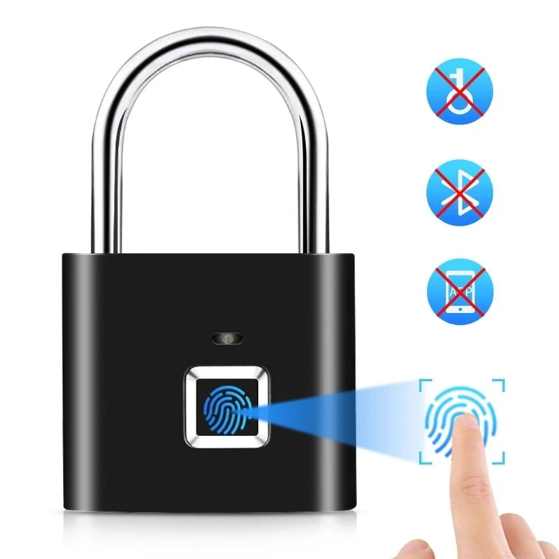 Smart Fingerprint Padlock-Waterproof